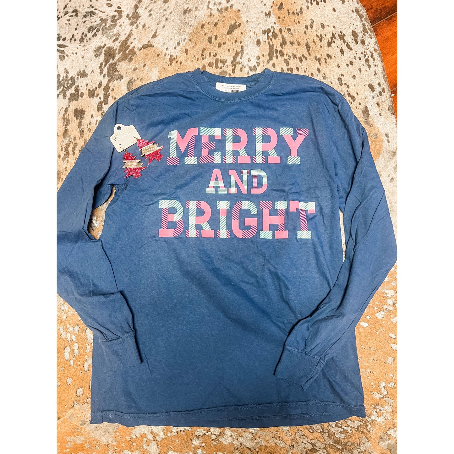 Merry and Bright Long Sleeve Tee