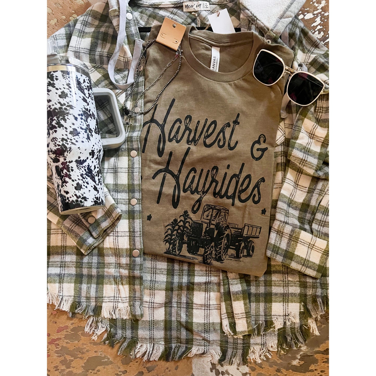 Harvest and Hayrides Tee